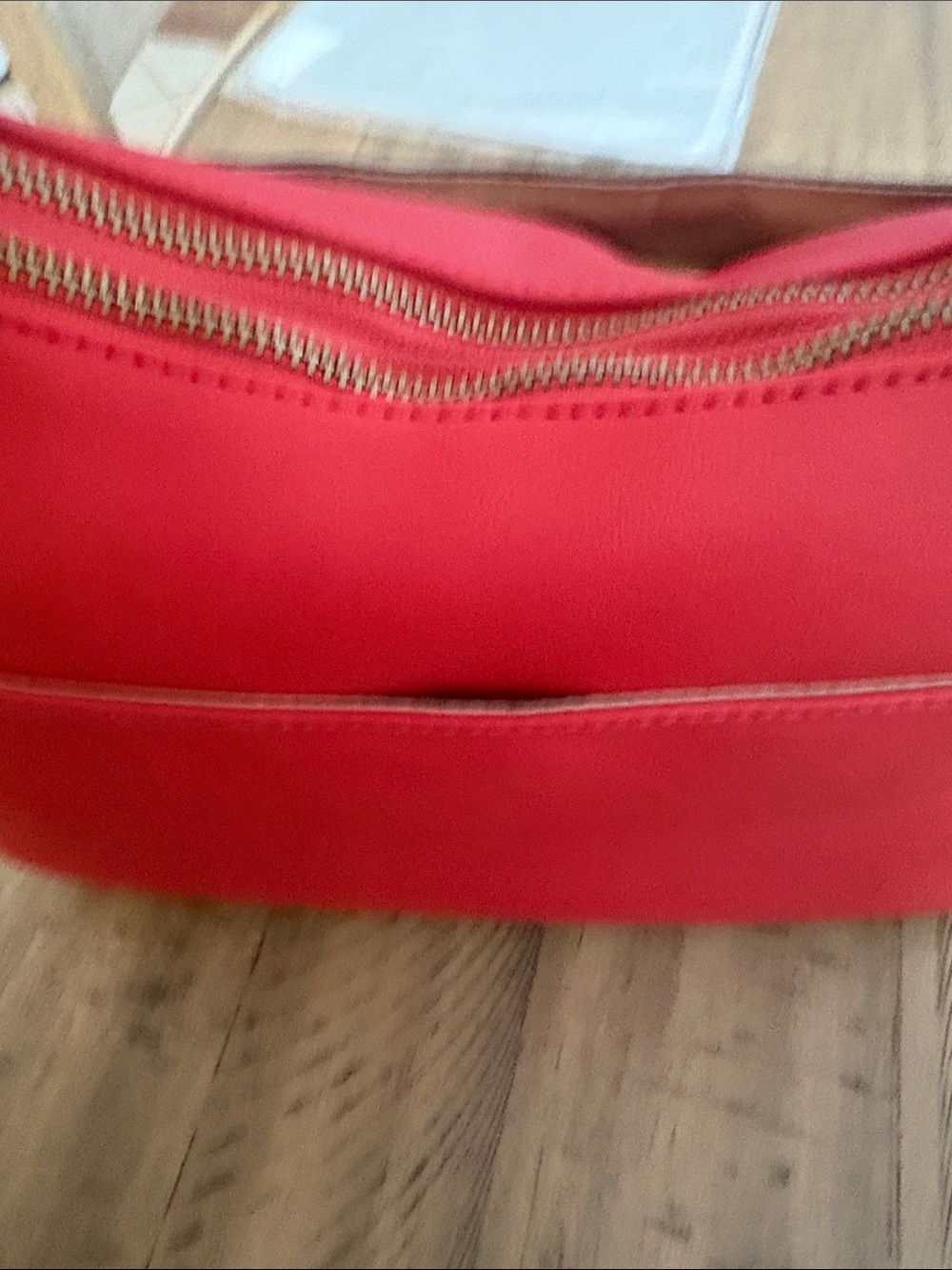 638 Rosetti Bright Coral/Red Shoulder Bag - Picture 5 of 10